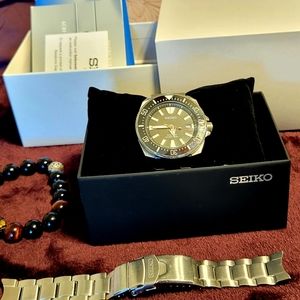 SEIKO PROSPEX Diver's 200M "Samurai" Black Dial SRPB51K1